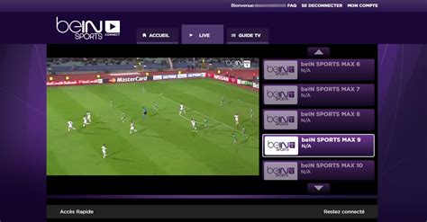 chaines bein sport sfr|Regarder beIN Sport en direct ou replay avec SFR